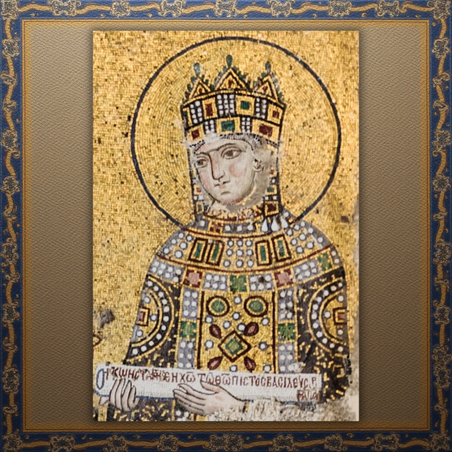 hagia sophia mosaic art