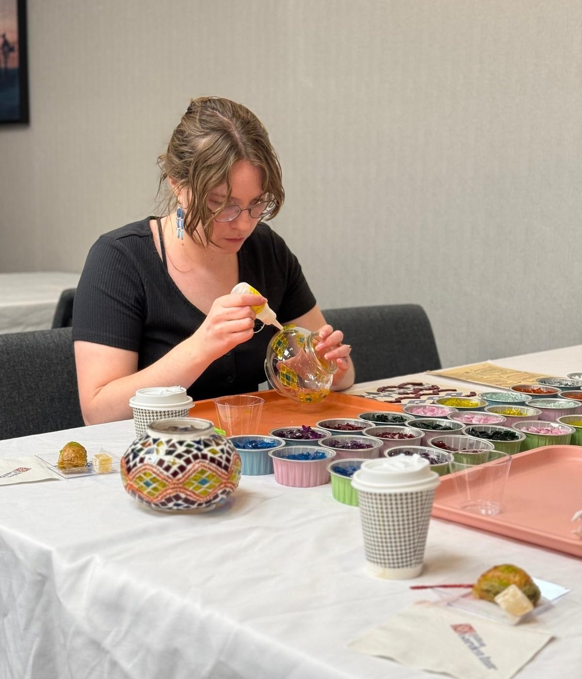 Turkish Mosaic Art Class – DIY Glass Lamp Workshop with Pedalisa