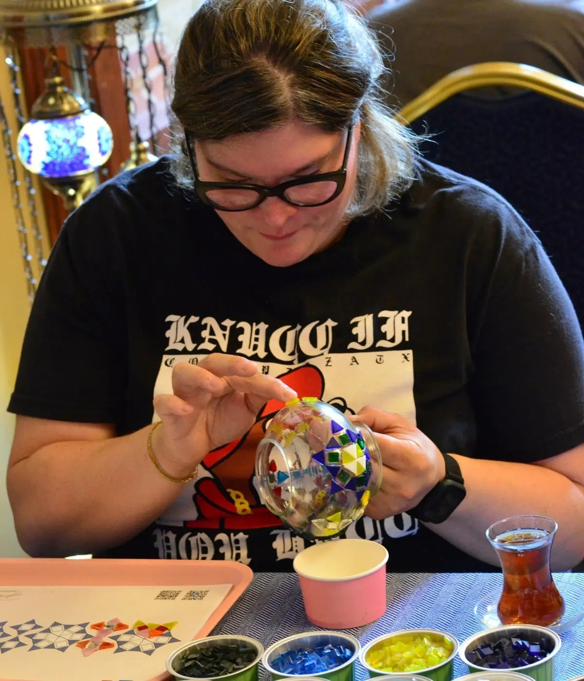 Mosaic Class – Hands-On Turkish Glass Art Experience by Pedalisa Art