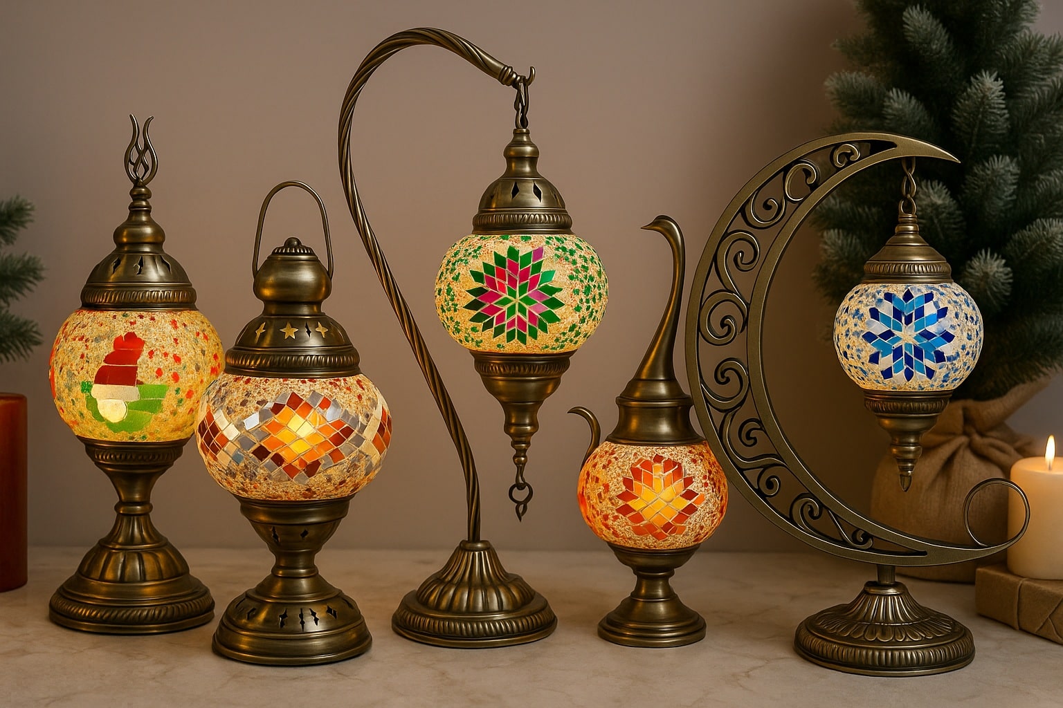 Turkish Mosaic Lamp DIY Kits