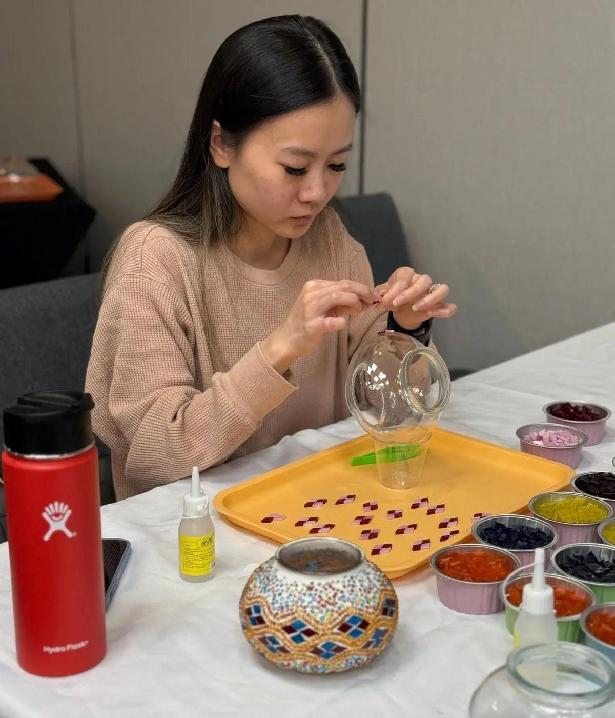 Mosaic Lamp Workshop – Create Turkish Glass Lamps with Pedalisa Art