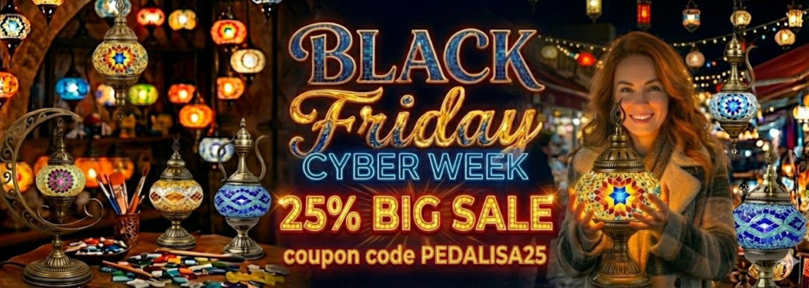 Turkish Mosaic Lamp Workshop by Pedalisa Art