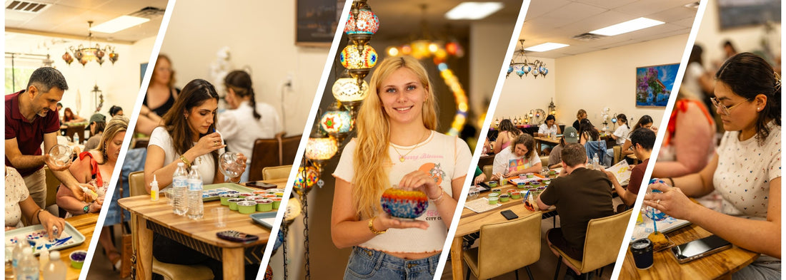 Turkish Mosaic Lamp Workshops & Art Classes