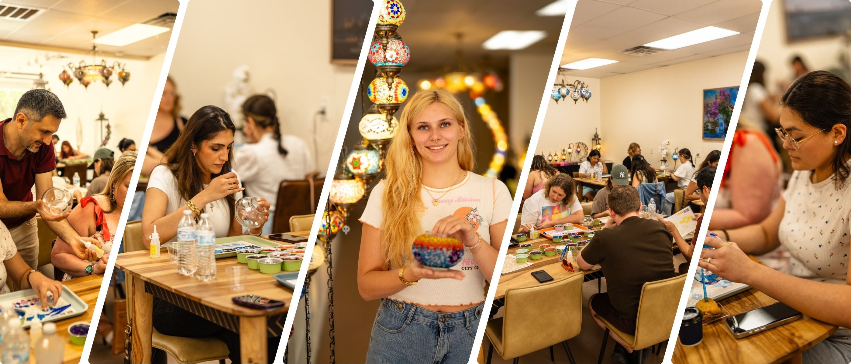 Pedalisa Art Mosaic Lamp Making Workshop