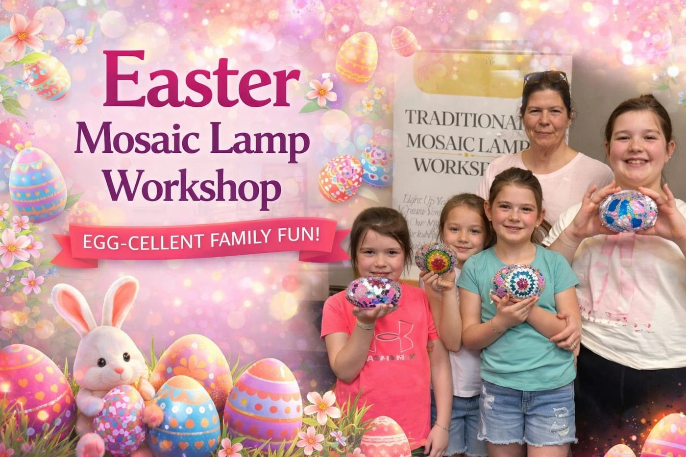 Easter Turkish Mosaic Lamp Workshop